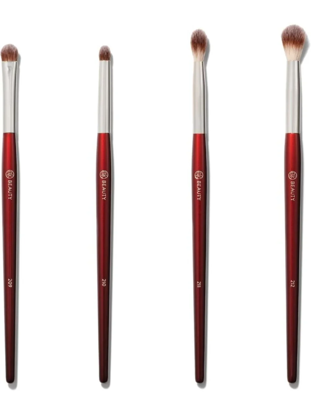 4-Piece Eyeshadow Brush Set - Essential Makeup Brushes for Flawless Eye Looks